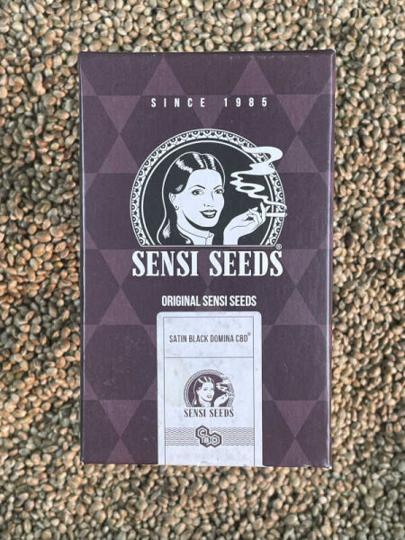 Sensi Seeds Satin Black Domina CBD, THC:CBD, 2:1, 5 Samen feminisiert