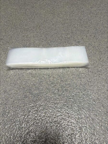 Druckverschlussbeutel klar 100 Stk, 55x170mm, 70µ