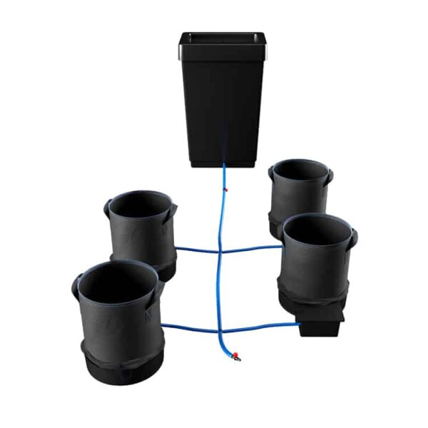 AutoPot Komplettset 4 x 1Pot XL FlexiPot 20l inkl. 47l Tank