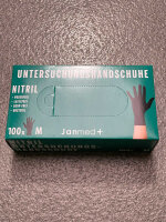 MaiMed Nitril Handschuhe puderfrei schwarz 100 Stück...