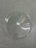 VDL Untersetzer rund, transparent, 34cm