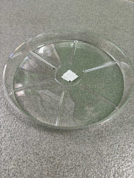 VDL Untersetzer rund, transparent, 40cm