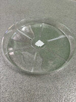 VDL Untersetzer rund, transparent, 40cm