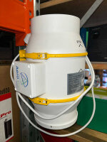 Trolmaster V-6 Inline Rohr / Kanalventilator - 610m3 - 150mm 6Zoll