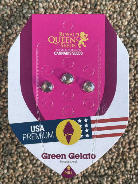 ROYAL QUEEN SEEDS Green Gelato, 3 Samen feminisiert