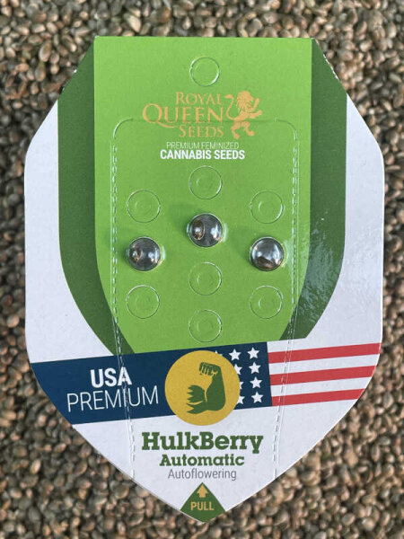 ROYAL QUEEN SEEDS HulkBerry Auto, 3 Samen automatic