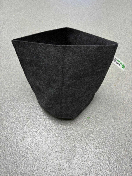 Root tex Stofftopf rund, 7,57l schwarz