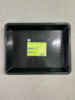 Garland Pflanzschale, schwarz, rechteckig, 64,5x49,5x12cm