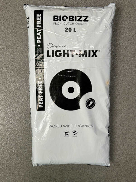 BioBizz Light Mix Peat Free Erde 20l, Torffrei