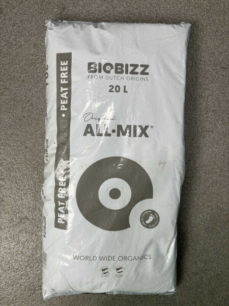 BioBizz All Mix Peat Free Erde 20l, Torffrei