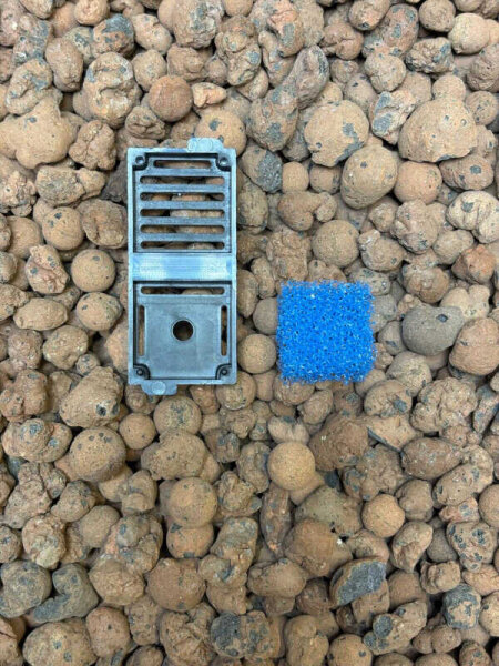 AutoPot Wasserfilter 9mm inkl. Filterschaumstoff blau