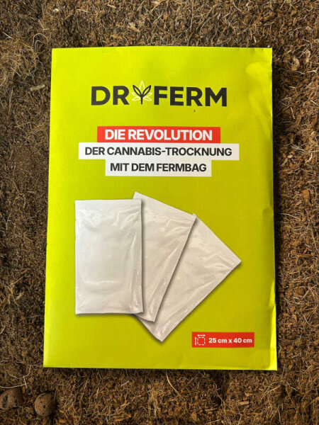 3er Set DryFerm FermBag Trocknungsbeutel 50-200g (25x40cm)