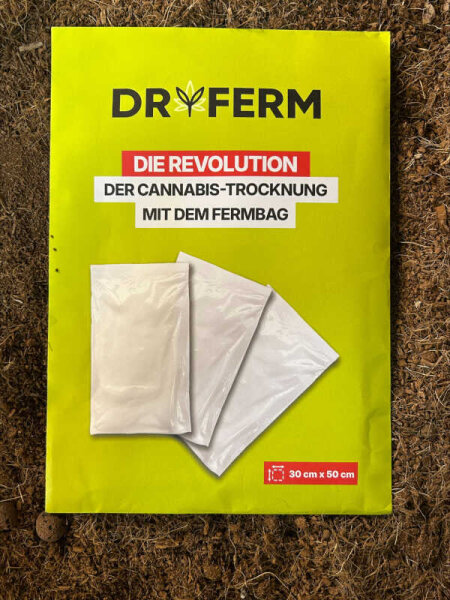 3er Set DryFerm FermBag Trocknungsbeutel 100-250g (30x50cm)