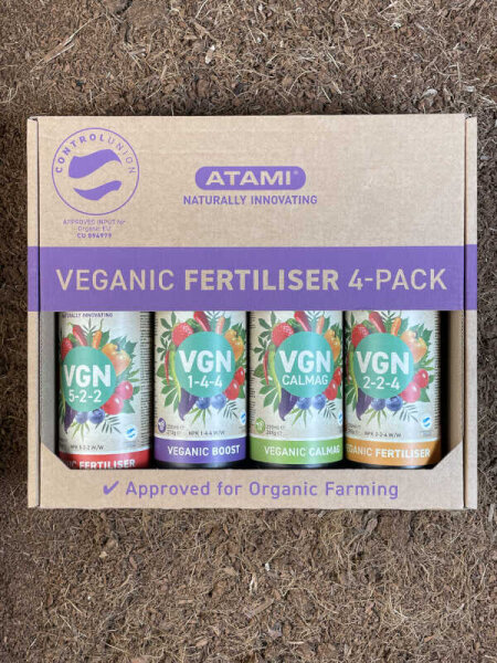 Atami VGN Veganic 4er-Pack 250ml Düngerset