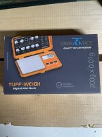 On Balance Waage digital Tuff Weigh Orange TUF-200-OR,...