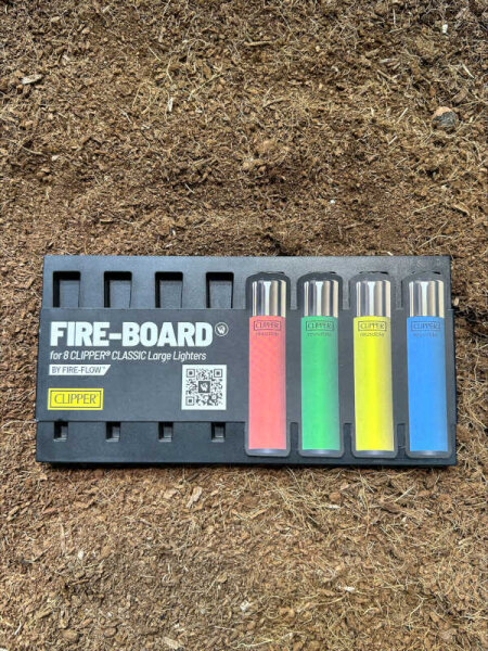 B8 FIRE-FLOW™ FIRE-BOARD® (für 8 CLIPPER Feuerzeuge)