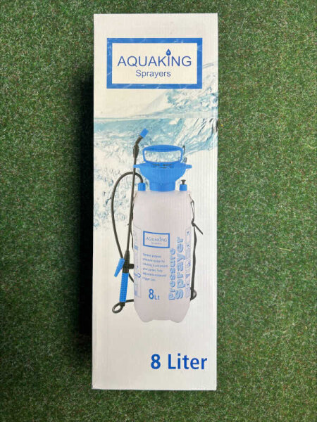 Aquaking Drucksprüher 8l mit Sprühlanze
