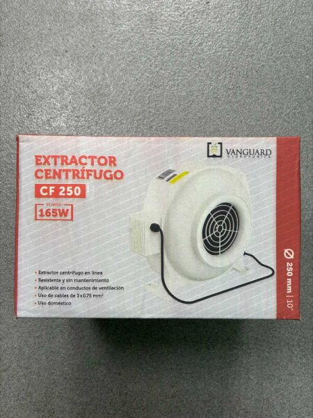 Vanguard Inline Abluftfan 250mm, 1050m³/h