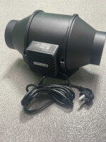 AC Infinity Luftfilter-Set 100 mm, Inline-Rohrventilator, Drehzahlregler & Aktivkohlefilter