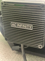 AC Infinity Luftfilter-Set 100 mm, Inline-Rohrventilator, Drehzahlregler & Aktivkohlefilter