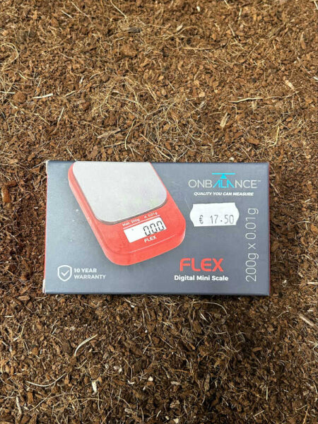 On Balance Flex Waage digital 0.01-200gr rot
