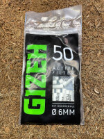 GIZEH BLACK Active Filter 6mm 50er