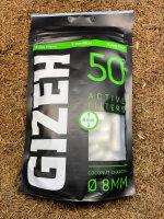 GIZEH BLACK Active Filter 8mm 50er