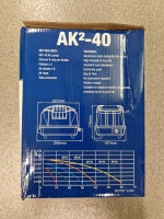 Aquaking AK2-40 Luftpumpe, 2400l/h, 30W