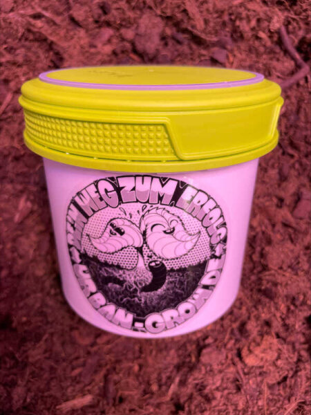 Schraubdose Basic mit grünem Deckel, 0,65l