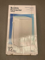 VDL Bubble Xtractor 12kg, 49x44x80cm, Ice-Waschmaschine