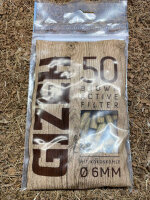 GIZEH BROWN Active Filter 6mm 50er