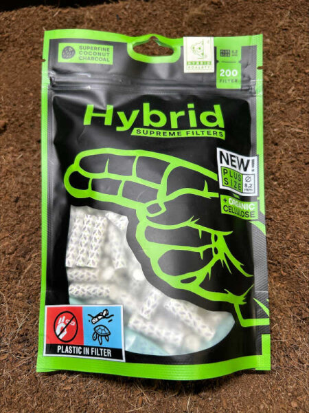 HYBRID Supreme Filters Plus Size Weiß 8.2mm 200er Beutel