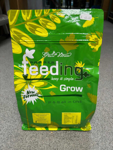 Green House Feeding Grow 2,5Kg NEUE FORMEL!