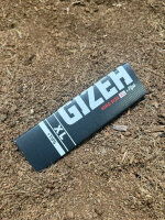 GIZEH BLACK King Size XL + Tips KS