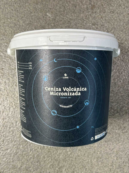 LURPE Ceniza Vulcaniza (ultrafeines Vulkangestein) 3kg