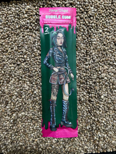 Lion Rolling Circus Hemp Wrap Bubble Gum-Terpene (2 Wraps pro Packung)