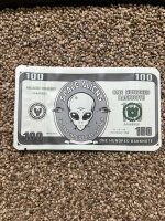 Mylar Bag Schnellverschlussbeutel SPACE 100mm x 140mm...