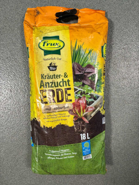 frux Bio Kräuter- & Anzuchterde 18l