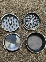 OCB Grinder Aluminium 4-teilig 50x43mm