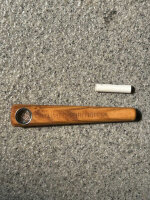 Calumet OnePiece Pfeife aus Holz, für Aktivkohlefilter 6mm