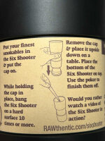 RAW Six Shooter Variabler Cone Filler KS, Innovation Fills 1, 2, 3; or 6 Cones at a time