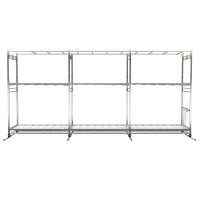 LumiFlora Rolling Growck Rack (2 Ebene/modular*) Vorderer...