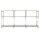 LumiFlora Rolling Growck Rack (2 Ebene/modular*) Vorderer Teil 1,2m*2,4m