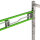 LumiFlora Rolling Growck Rack (2 Ebene/modular*) Mittlerer Teil 1,2m*2,4m