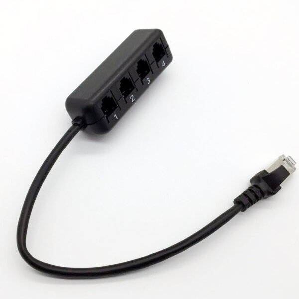 LumiFlora Verteiler / Splitter 1 in 4 für Controller