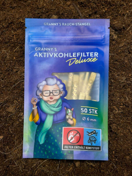 Granny’s Hybrider Aktivkohlefilter Deluxe – 6mm