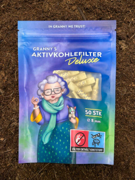 Granny’s Hybrider Aktivkohlefilter Deluxe – 8 mm