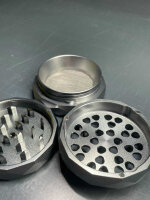 NV Pyramid Grinder 4-teilig, 63mm, magnetisch